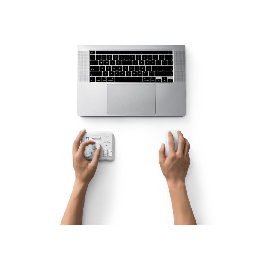 TourBox Elite 左手 デバイス キーボード Bluetooth adobe Windows Mac