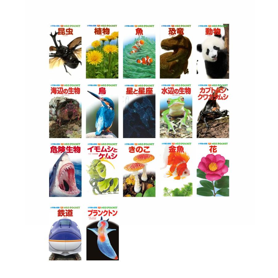 小学館の図鑑NEOポケット （既17巻） '25年度 : 脳トレ生活 - 通販