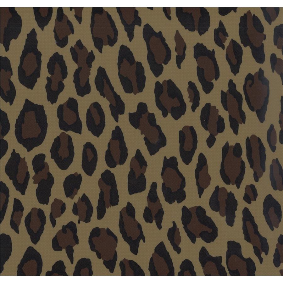 豹柄 レオパード柄 ターポリン ビニールシート 生地 180cm×50乱m : e