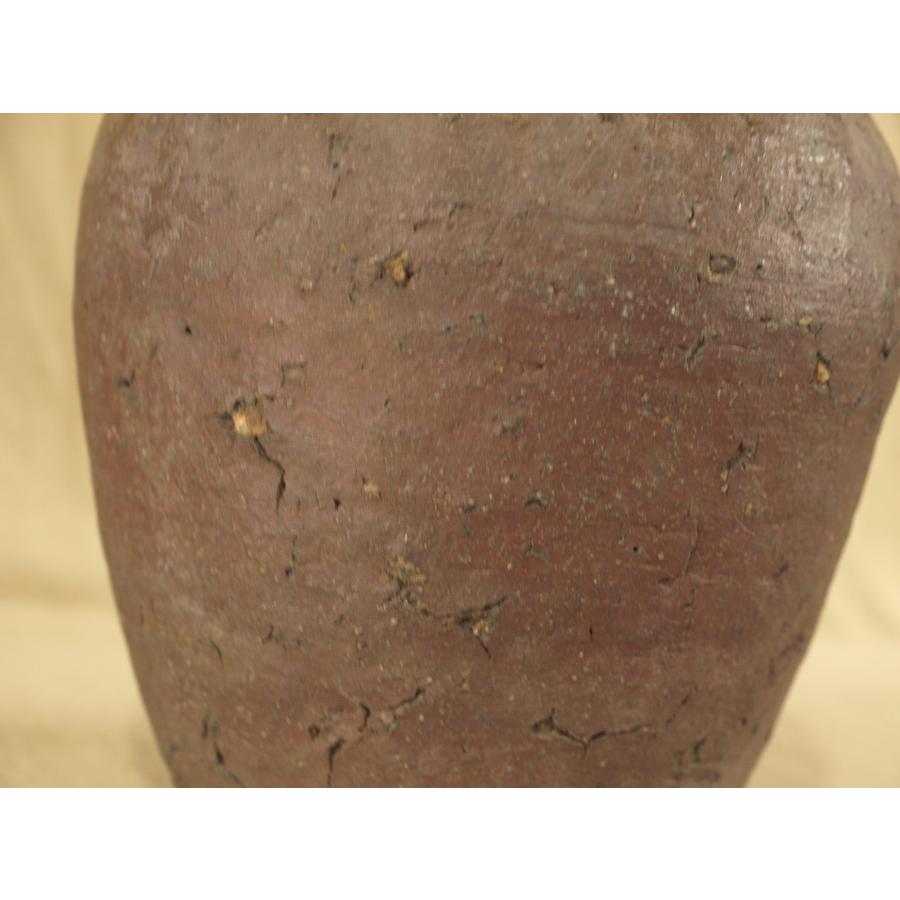 室町時代 古備前茶壺27cm 中壺 侘寂 茶道 華道 六古窯 常滑 越前
