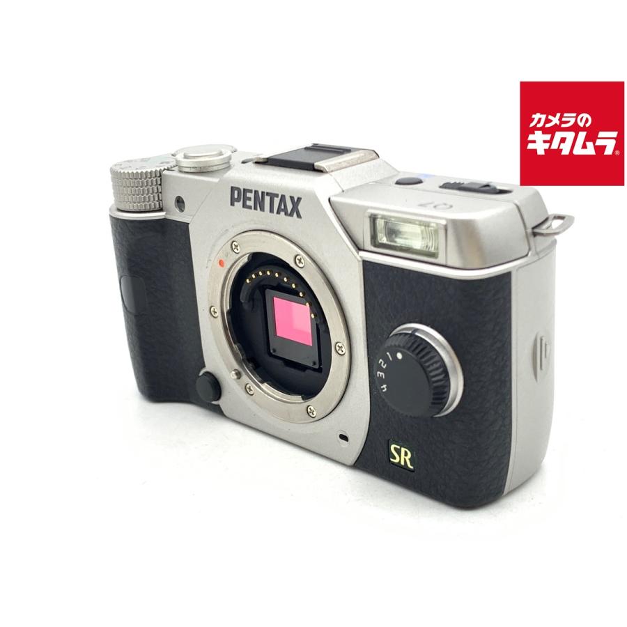 中古】 【良品】 ペンタックス Q7 ボディキット シルバー : カメラの