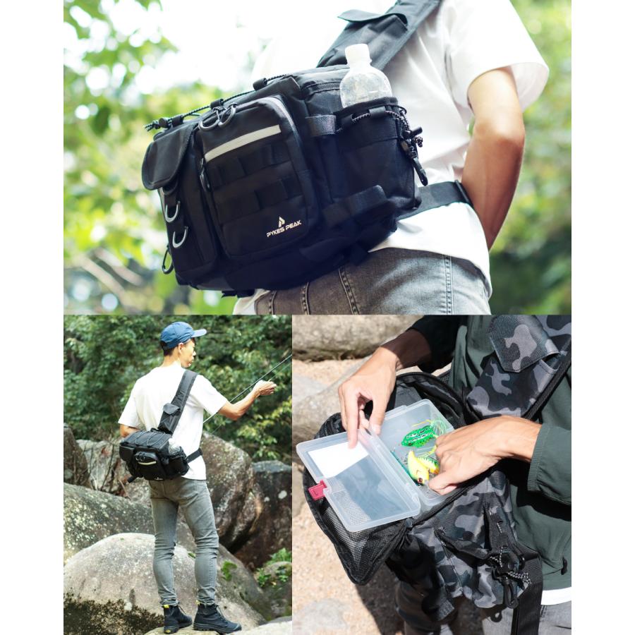 PYKES PEAK（パイクスピーク） 釣り用ショルダーバッグ Lサイズ