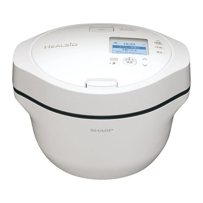 ヘルシオ ホットクック シャープ 電気無水鍋 1.6L KN-HW16H-W