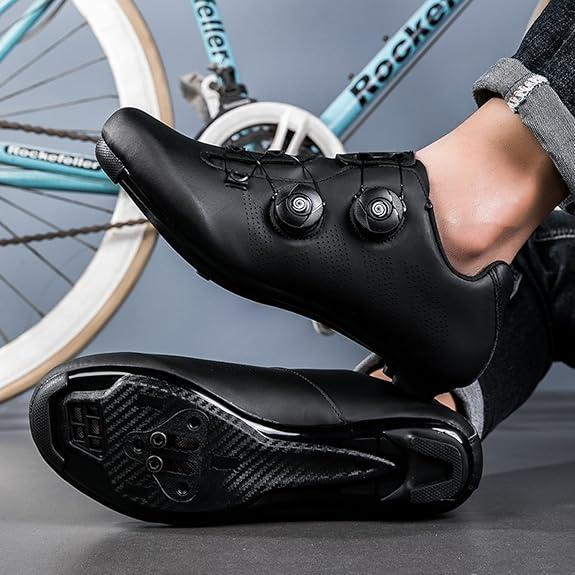 ビンディングシューズ spd シューズ サイクリングシュ ーズ ロード