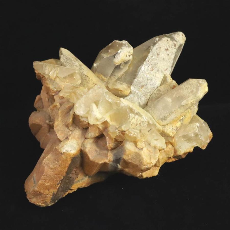 山梨県黒平水晶峠産 水晶クラスター 1756g 【榎本通商11106】 : 榎本