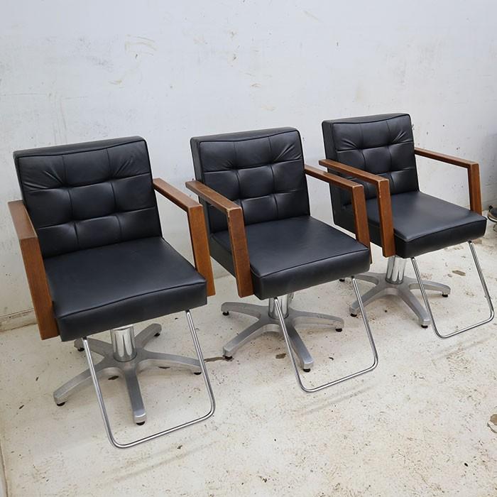 大広 OOHIRO スタイリングチェア 【3脚】 セットチェア 椅子 カット