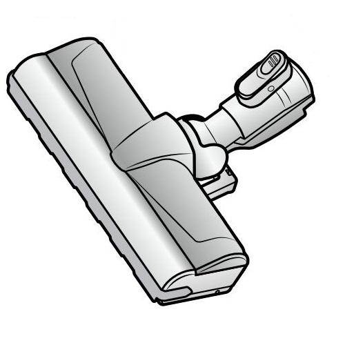 東芝 純正 掃除機 VC-CLW31用 床ブラシ 修理 部品 4145A127 : パーツ