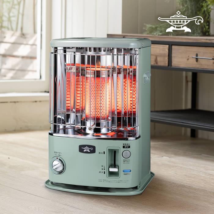 Aladdin アラジン タイマー付き石油ストーブ グリーン CAP-U2803(G