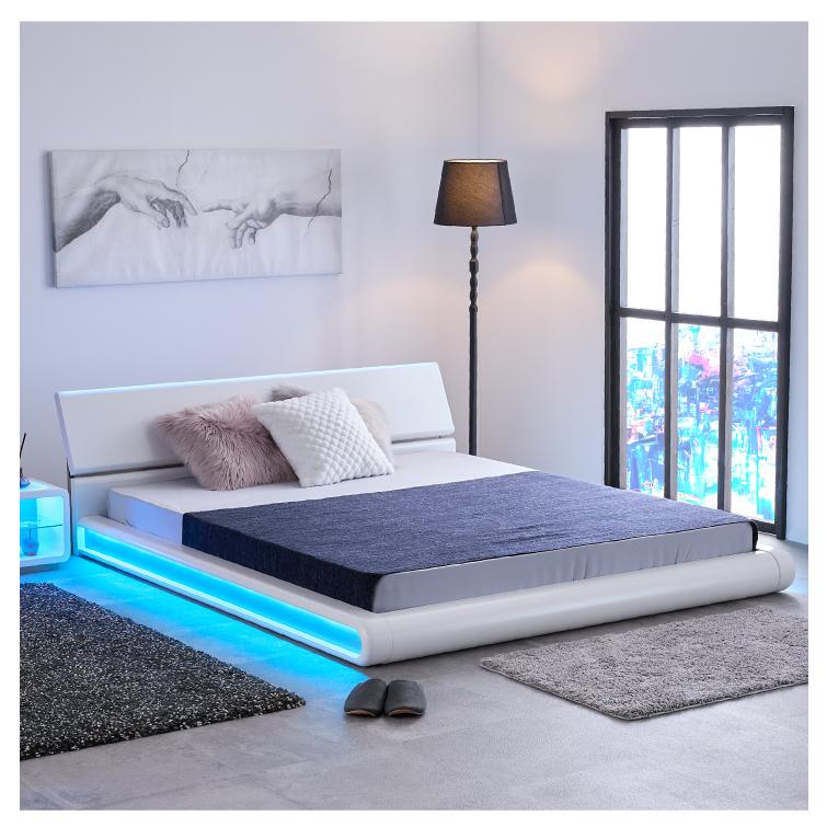 ベッド ダブルベッド ダブル ベッドフレーム フレームのみ おしゃれ