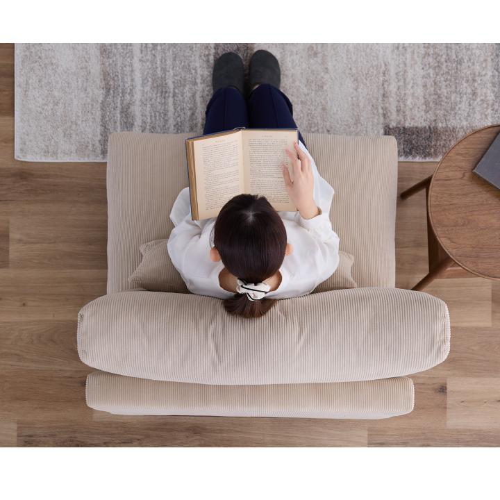 ソファ ソファー 1人掛け 一人掛け コーデュロイ 布地 ファブリック 肘