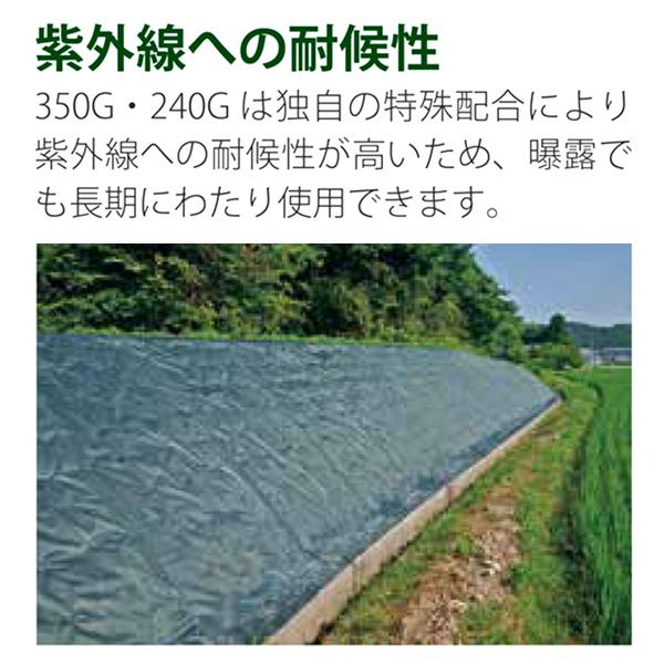 ザバーン 防草シート 350グリーン 1m×30m グリーンフィールド 除草