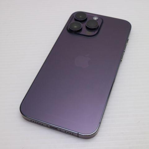 超美品 SIMフリー iPhone14 Pro Max 256GB ディープパープル スマホ