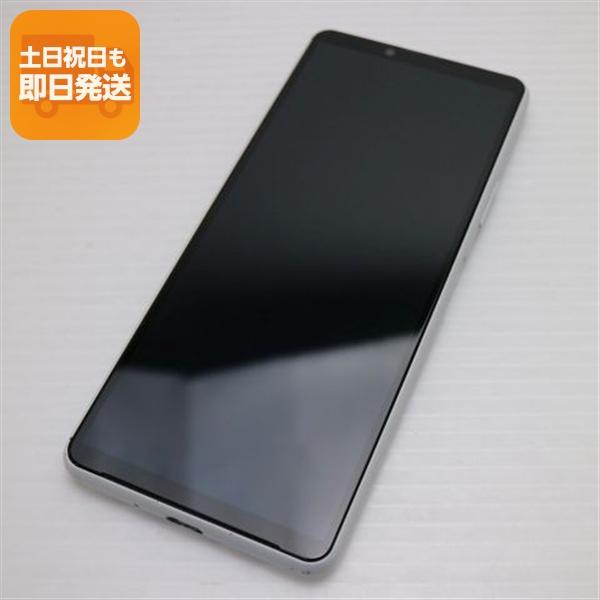 美品 SIMフリー Xperia 10 III Lite ホワイト スマホ 白ロム 本体 即日