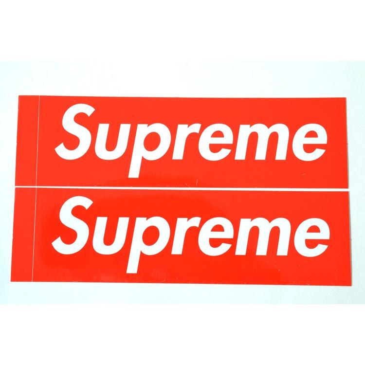 Supreme（シュプリーム） 2枚セット 定番☆Supreme ステッカー