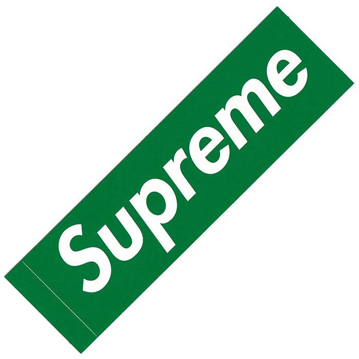 Supreme（シュプリーム） Supreme Green Box Logo Sticker グリーン
