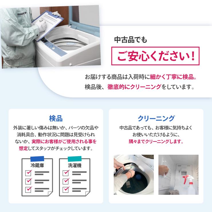 Panasonic（パナソニック） 中古家電セット 一人暮らし 冷蔵庫 洗濯機