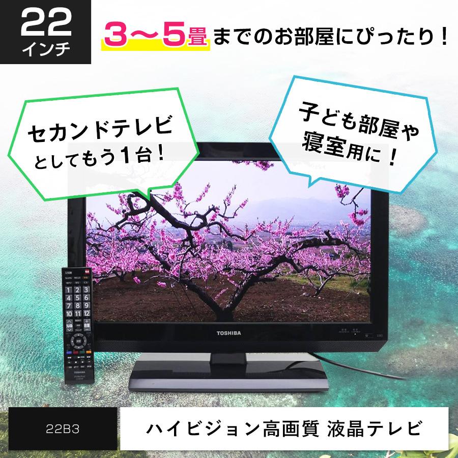 REGZA（レグザ） 東芝 液晶テレビ REGZA 22V型 (ブラック/2012年製