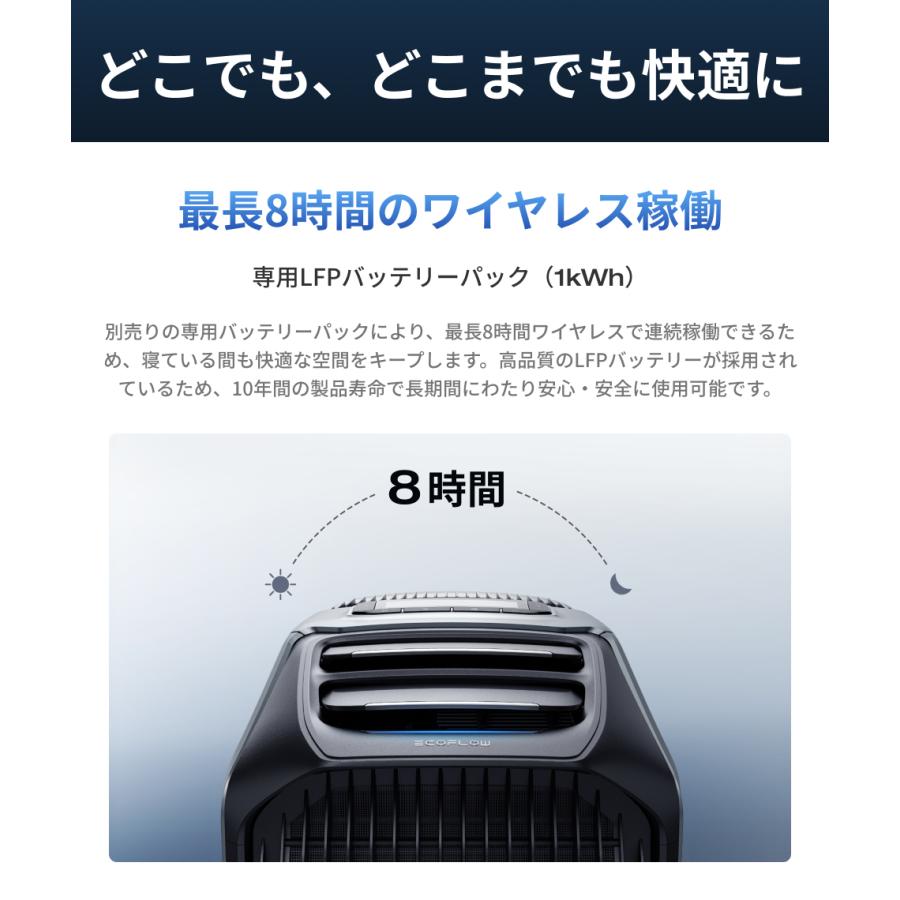 ECOFLOW 夏＆冬両用 EcoFlow WAVE 3 ポータブルエアコン 冷風機 冷暖房