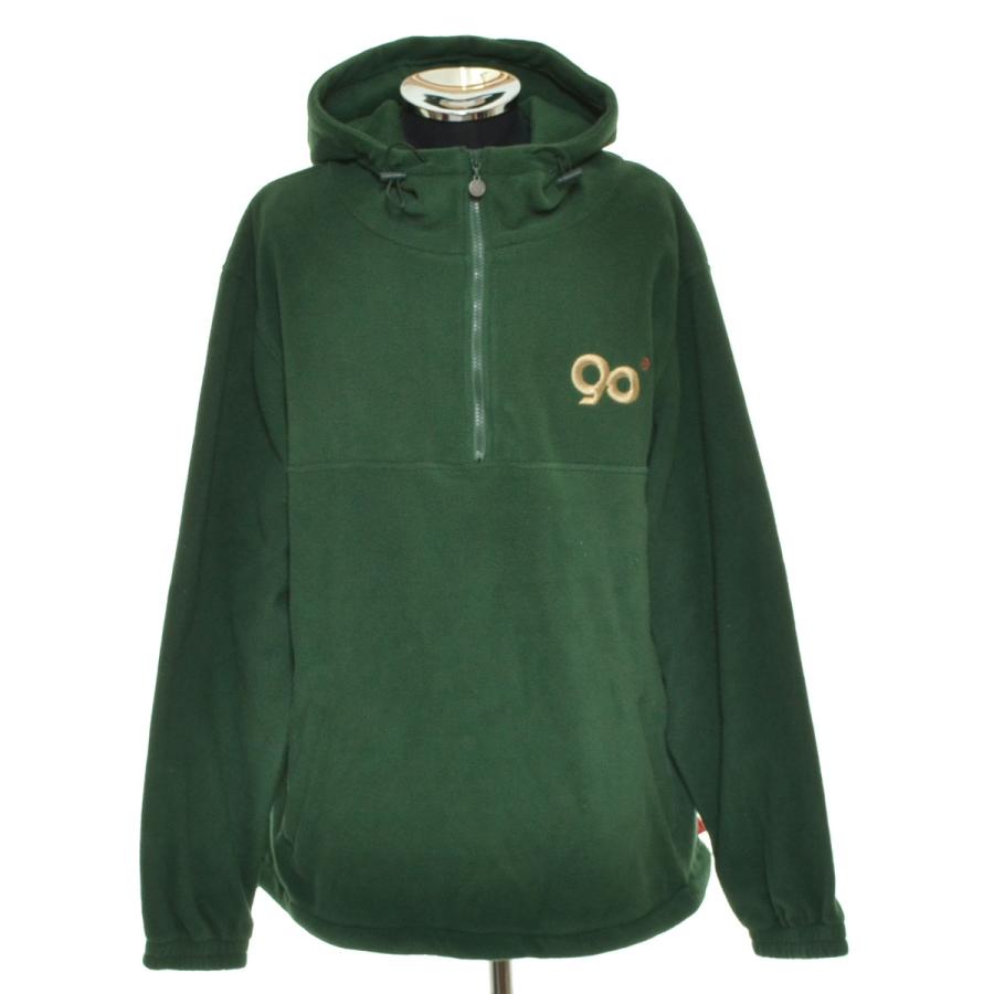 9090 ○529377 9090 ナインティナインティ ○ハーフジップ フリース