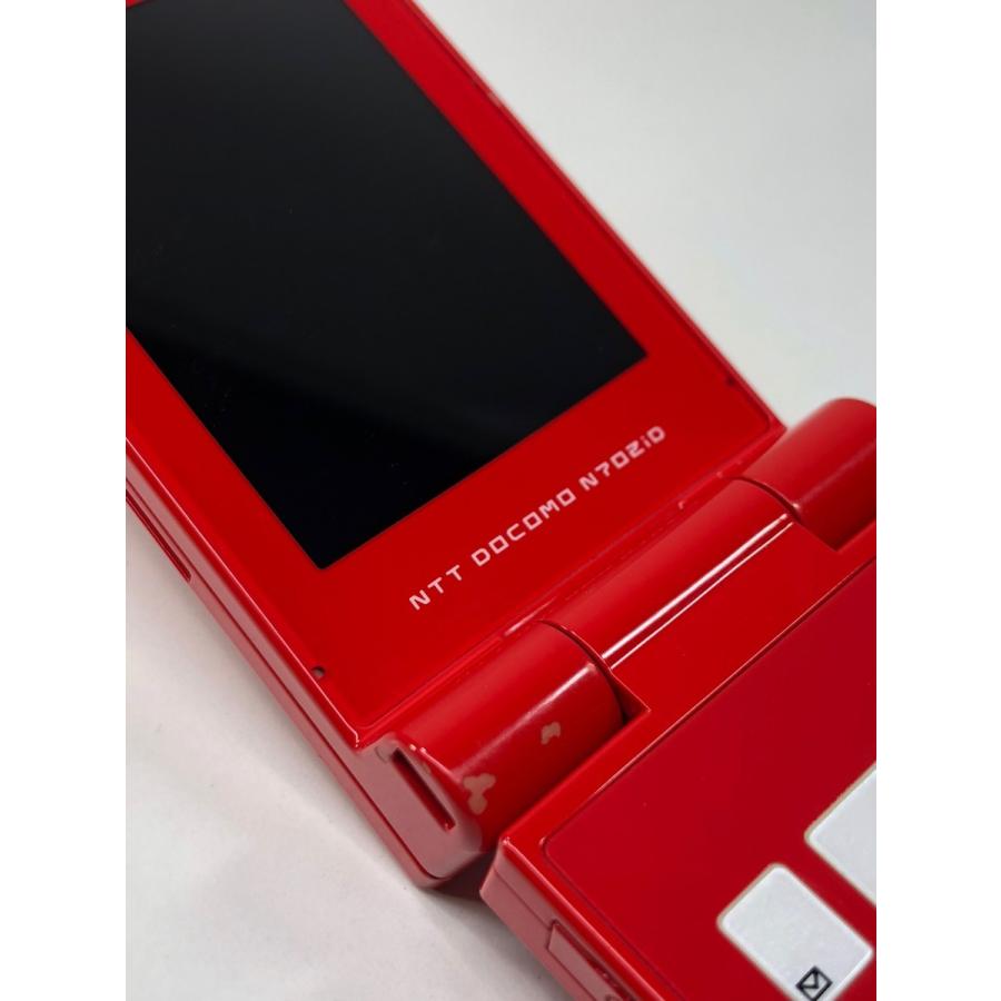 docomo N702iD レッド 赤 白ロム ガラケー ドコモ : エコモ新下関