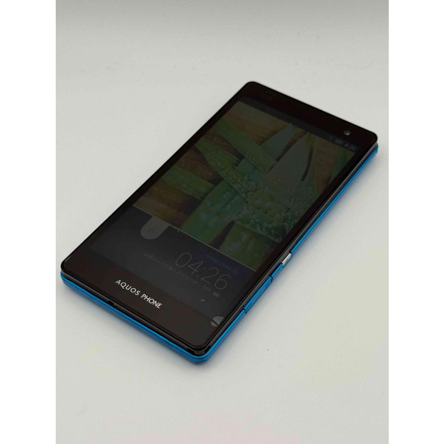 AQUOS SERIE au PHONE SHL21 アクオスフォン スマホ ブルー 青 (2