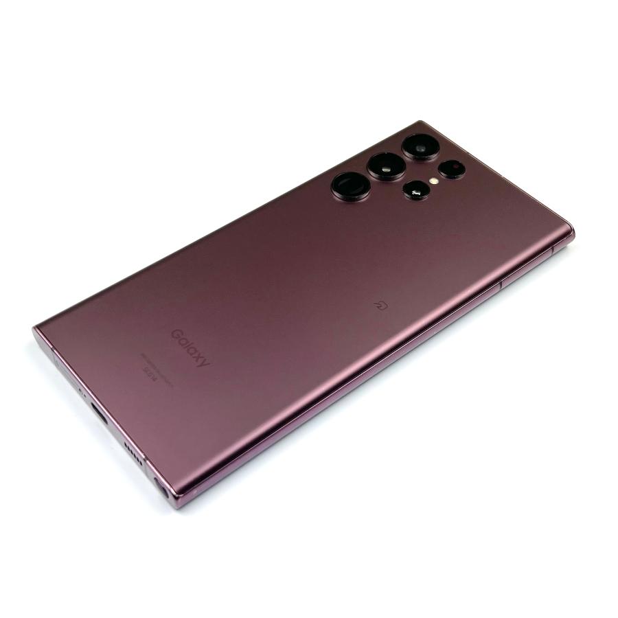 Galaxy S au S22 Ultra 12GB/256GB バーガンディ SCG14 ギャラクシー