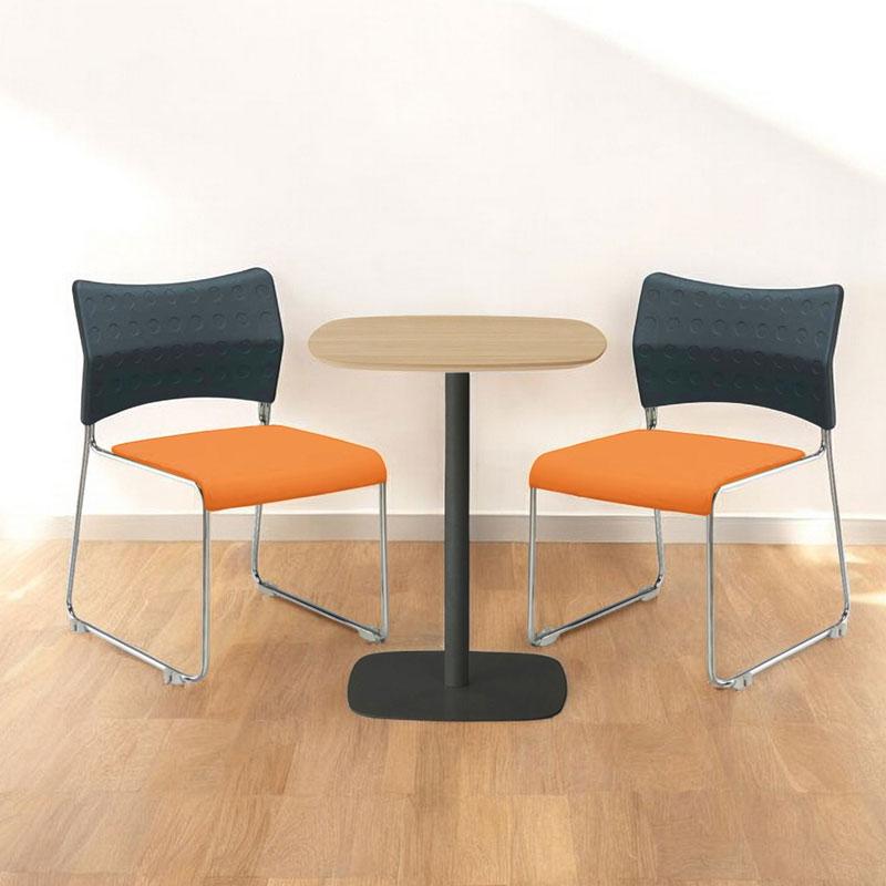 会議用椅子 会議用いす スタッキングチェア 2脚セット 会議椅子