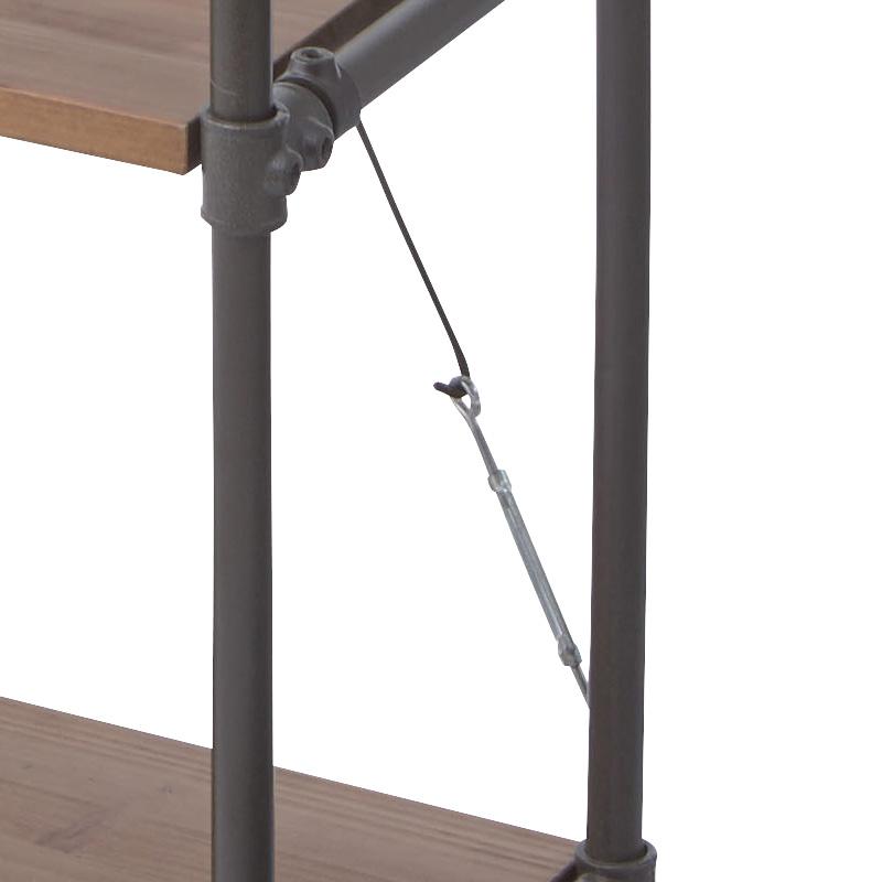 棚 ラック おしゃれ スチール インダストリアル ヴィンテージ 水道管