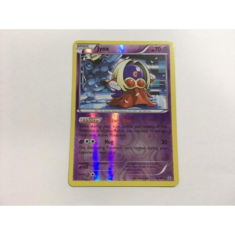 U321【ポケモン カード】 英語版 Jynx ルージュラ 36/83 キラ : E-asta