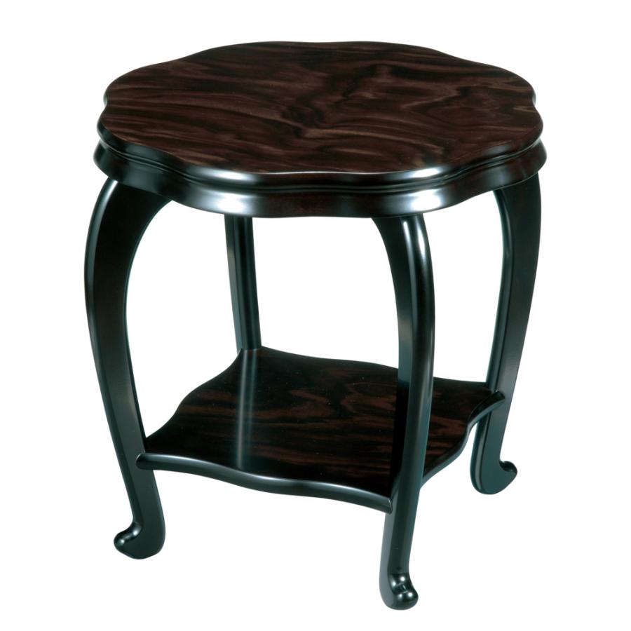 木製 花台 華 黒壇調 7号 001-979(華台) : 漆器とキッチン 祭りのええ