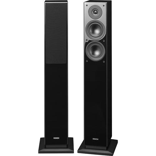 DENON（デノン） SC-T37-K ピアノブラック トールボーイスピーカー 1台