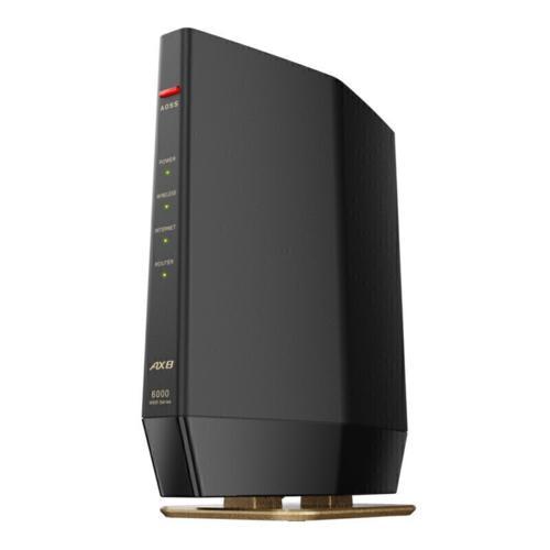 バッファロー(BUFFALO) WSR-6000AX8P-MB マットブラック Wi-Fi 6 4803+