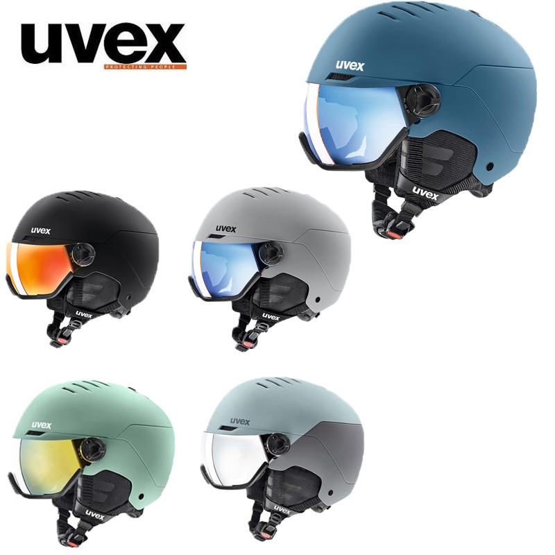 UVEX（ウベックス） スキーヘルメット wanted visor アルペン スキー
