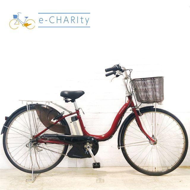 YAMAHA（ヤマハ） 電動自転車 中古 ママチャリ PAS ナチュラ M レッド