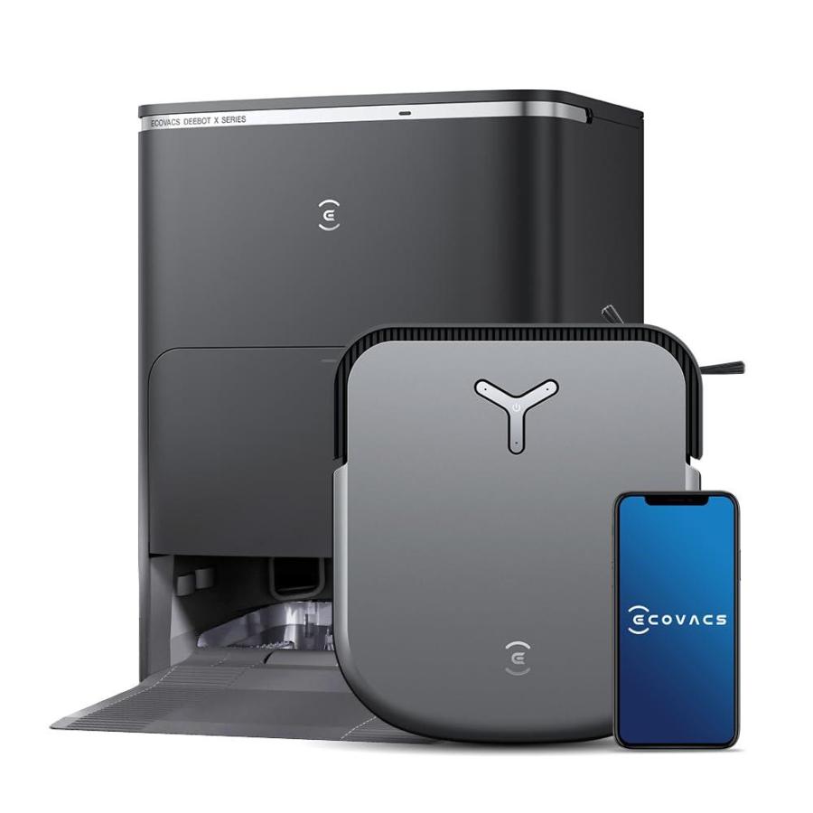 エコバックス DEEBOT X2 OMNI DEX86 ブラック×シルバー : ECJOY