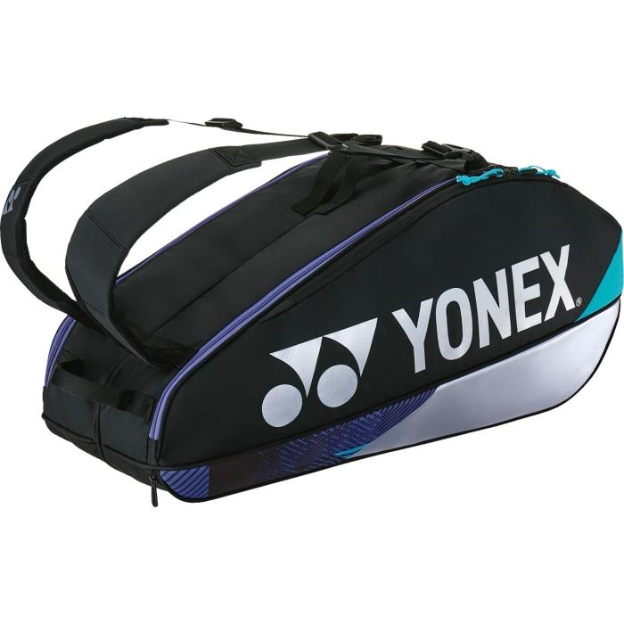 YONEX ヨネックス ラケットバッグ6 (BAG2402R) 色 : ブラック/シルバー