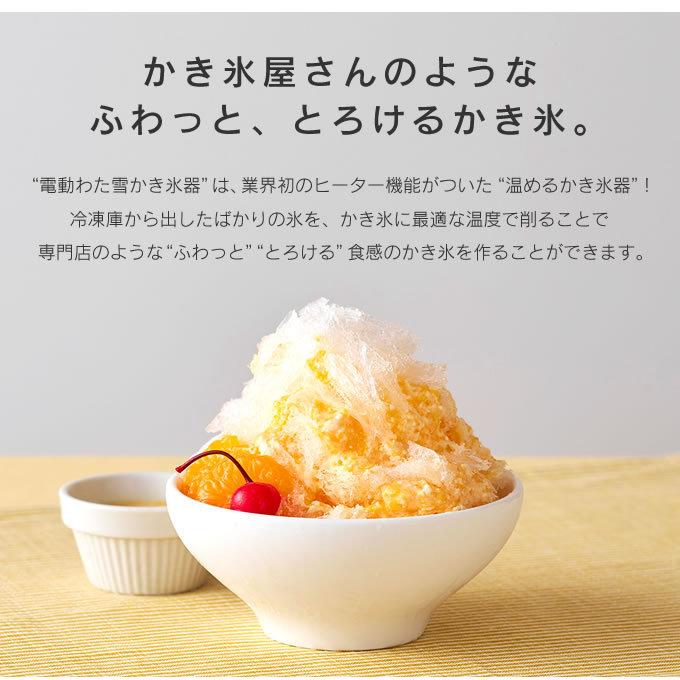 DOSHISHA（ドウシシャ） Otona オトナ 電動わた雪かき氷器