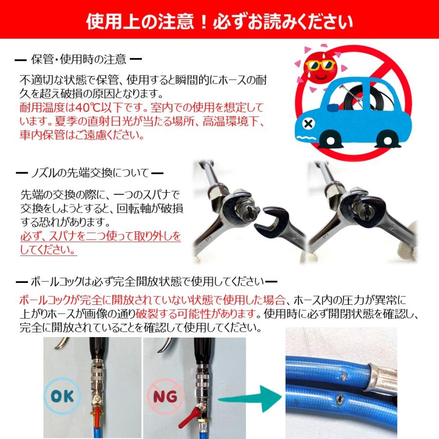 HiKOKI（ハイコーキ） 用 エアコン洗浄 ノズル ガン キット 6m スカイ