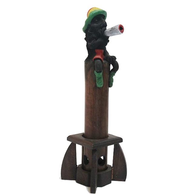 ラスタマン インセンスホルダー ジャマイカン雑貨 お香立て ラスタマン