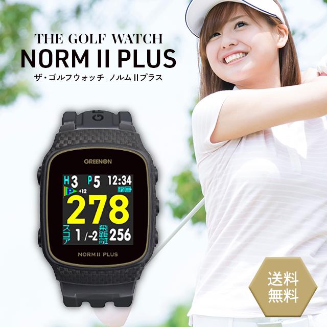 GREENON（グリーンオン） ザ・ゴルフ ウォッチ ノルム2プラス ブラック