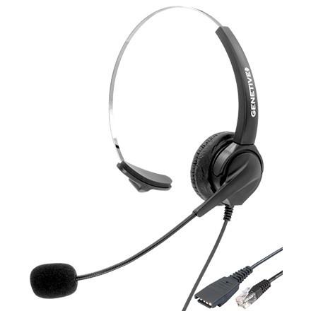 GENETIVE HY108N 一般電話ヘッドセット 片耳、国内正規品、固定電話