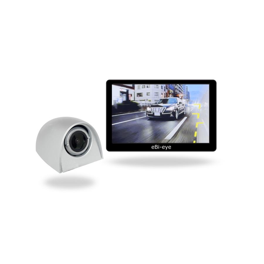 蝦眼(エビアイ) L506-S シルバー 左側専用 電子サイドミラー 可動