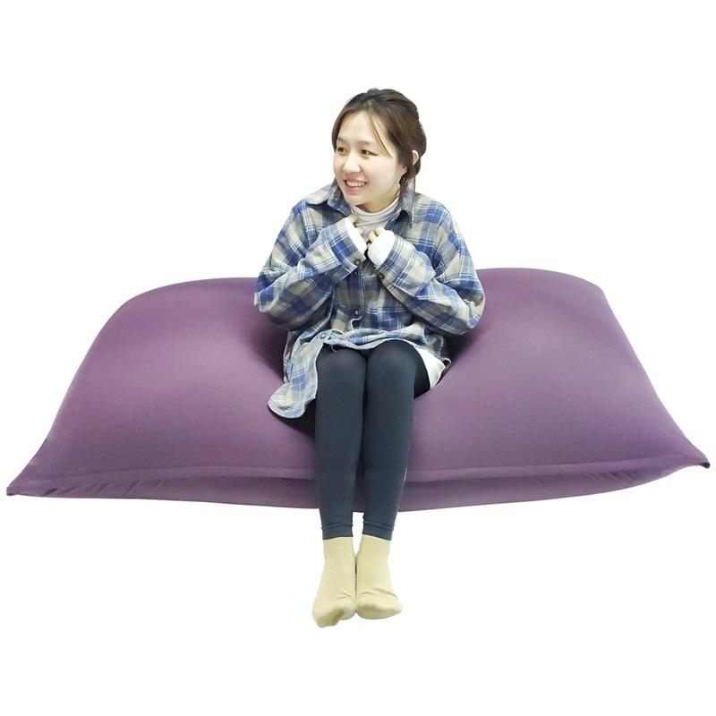 RAKU ビーズクッション カバーセット ビーズ補充可能 日本製ビーズ