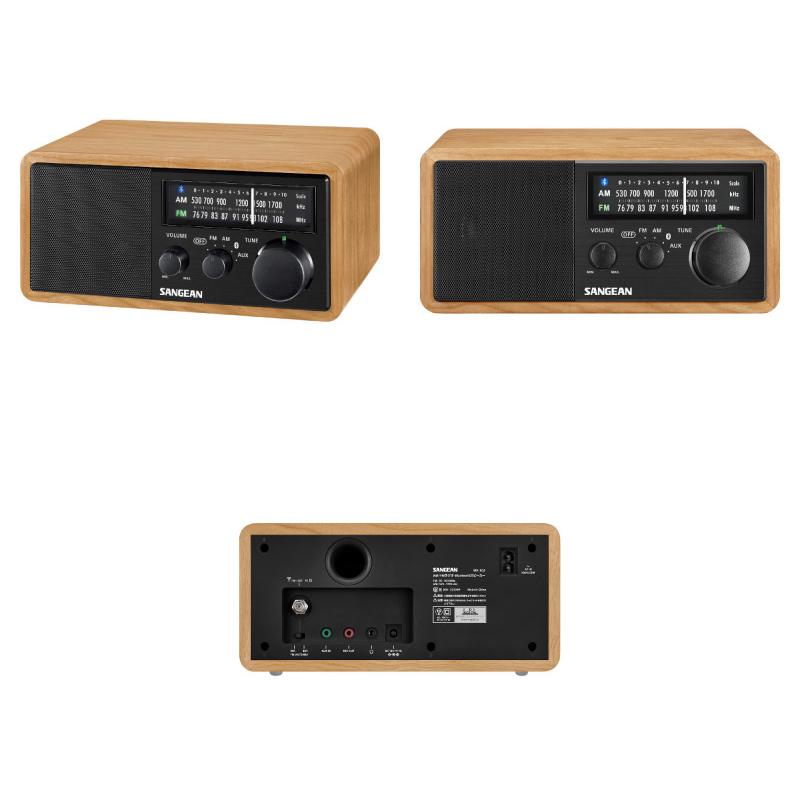 Sangean WR-302 ワイドFM / AMラジオ Bluetooth スピーカー