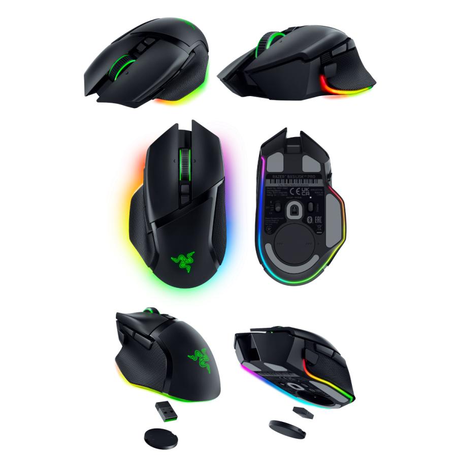 BASILISK Razer レーザー Basilisk V3 Pro 有線 / Bluetooth 5.0 2.4