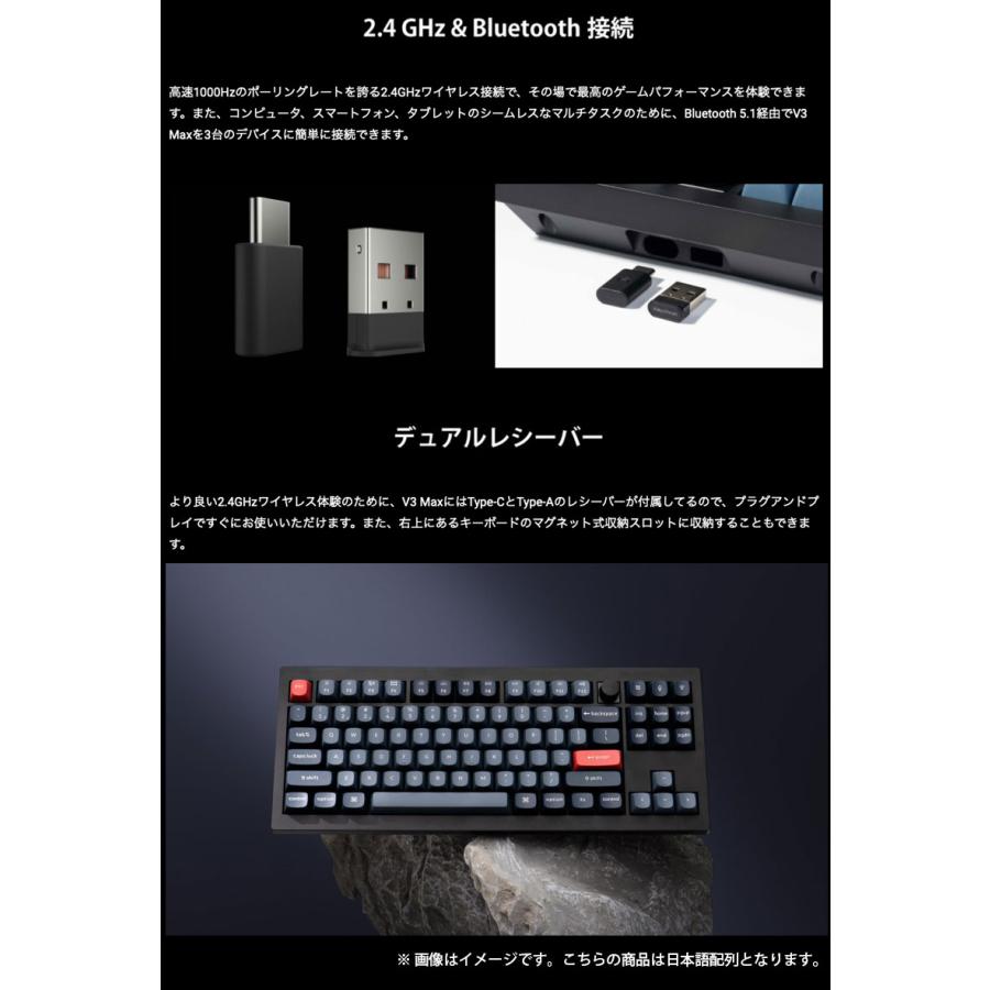 Keychron（キークロン） Keychron V3 MAX QMK/VIA Mac日本語配列