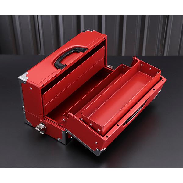 TONE（トネ） ツールケース(メタル) V形3段式 433X220X240mm (BX331