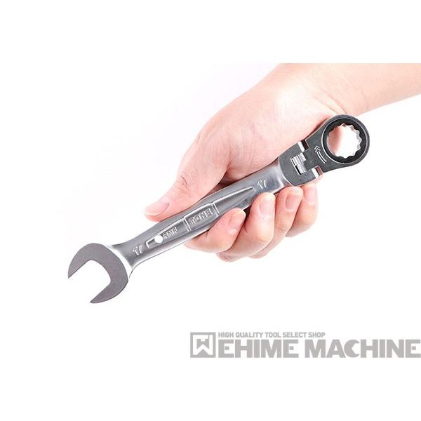 TONE（トネ） 首振ラチェットめがねレンチ 17mm (RMF-17