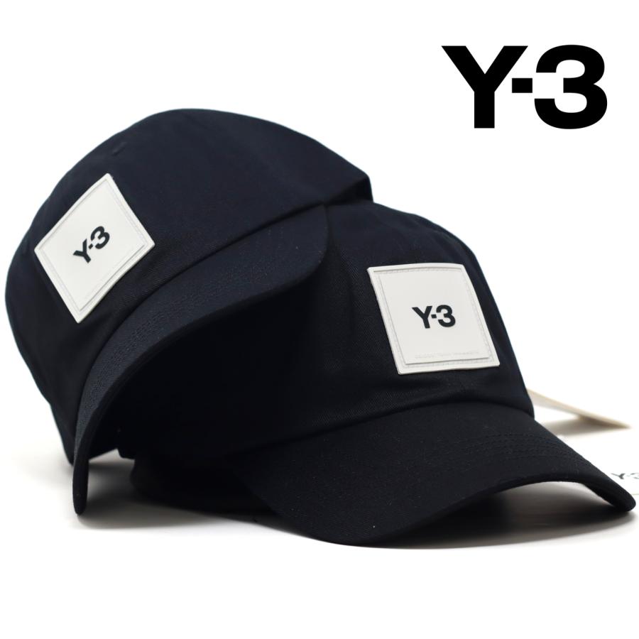 Y-3 キャップ SQL ロゴ ワイスリー ラバーロゴキャップ YOHJI YAMAMOTO
