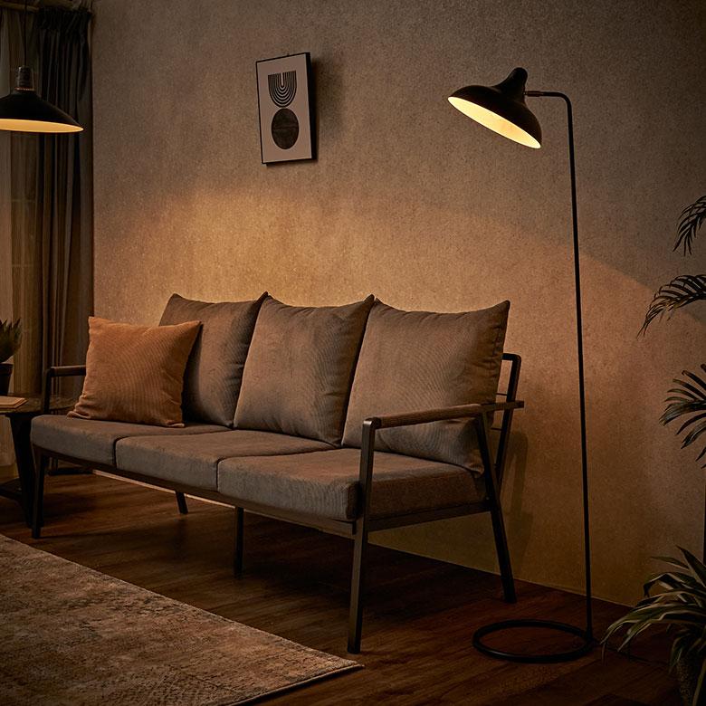 INTERFORM（インターフォルム） フロア ライト スタンド ランプ 照明